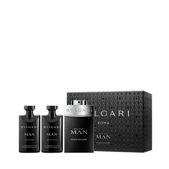 Set cadou Bvlgari Man Black Cologne pentru bărbați