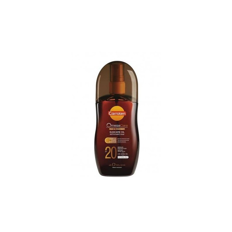 Carroten Omega Care Tan & Protect Suncare Oil Ulei de îngrijire solară