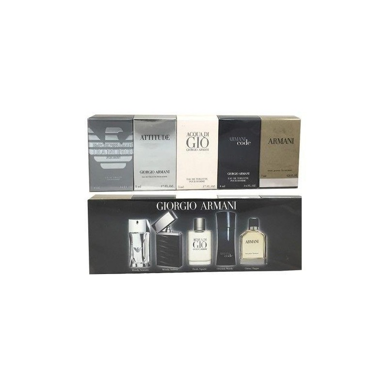 Giorgio Armani Set de mini parfumuri pentru barbati