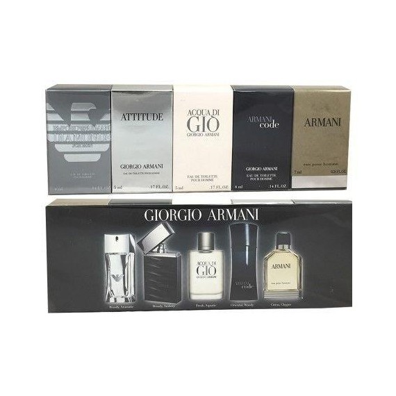 Giorgio Armani Set de mini parfumuri pentru barbati