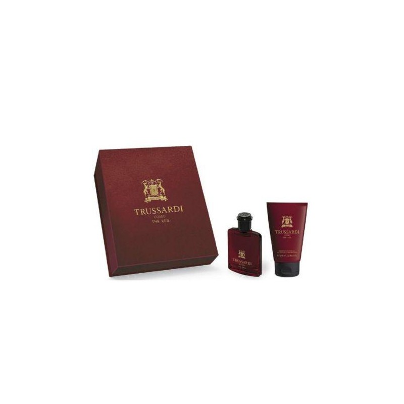 Set cadou Trussardi Uomo Red pentru bărbați