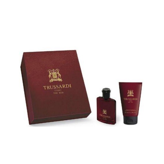 Set cadou Trussardi Uomo Red pentru bărbați