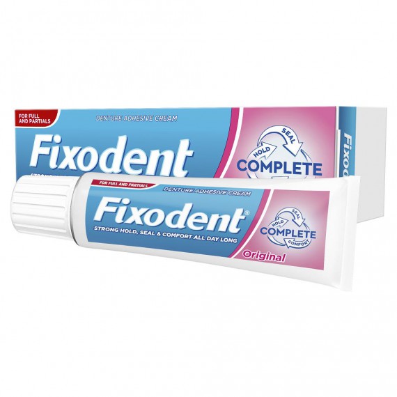 Fixodent Complete Original Cream de strangere pentru o fixare puternica