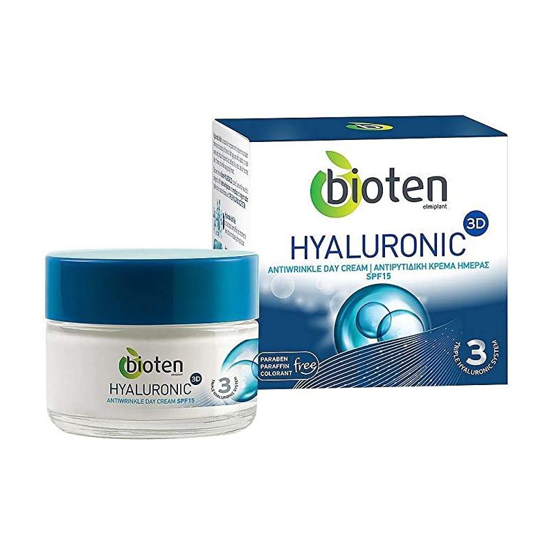 Bioten Hyaluronic 3D Antiwrinkle Night impotriva ridurilor