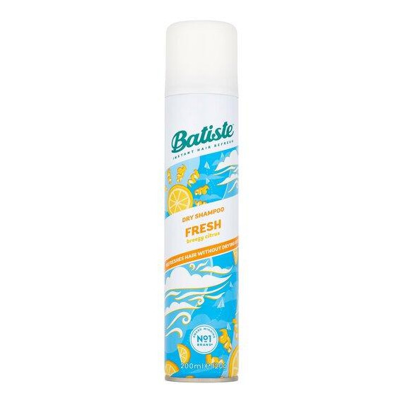 Batiste Dry Shampoo Șampon uscat proaspăt cu un parfum proaspăt