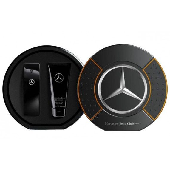 Set cadou Mercedes Benz Club Black pentru bărbați - Image 1
