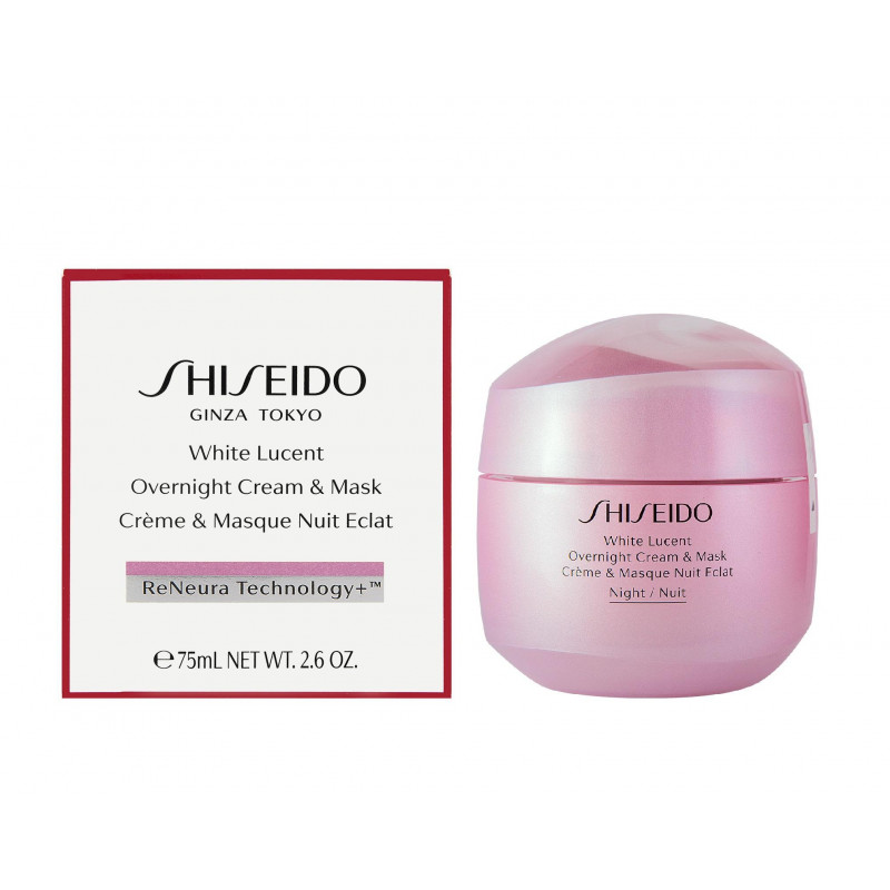 Shiseido White Lucent Overnight Cream & Mask Cremă și mască hidratantă de noapte - Image 1