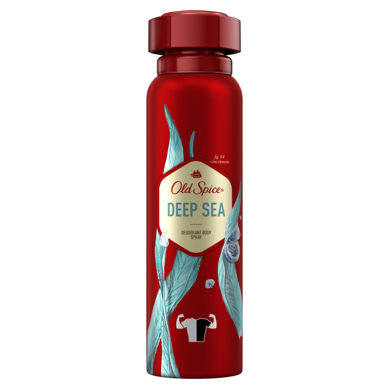 Old Spice Deep Sea Deodorant spray, Volum 150 ml