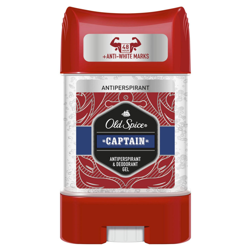Old Spice Capitan Deodorant stick gel, Volum 70 ml