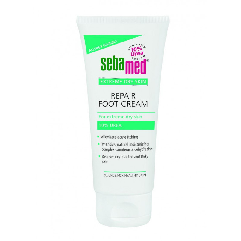 Sebamed Cream dermatologica reparatoare pentru picioare cu 10% uree, Volum 100 ml