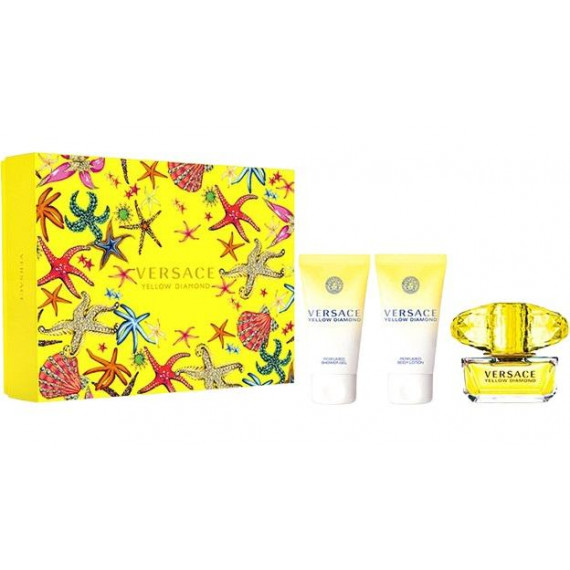 Set cadou Versace Yellow Diamond pentru femei