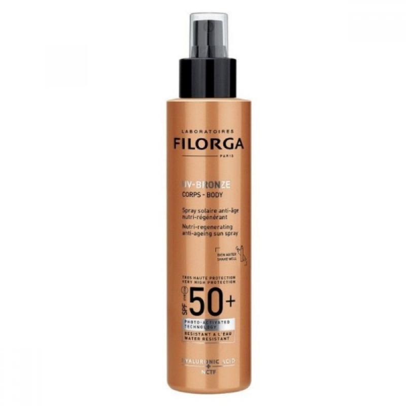 Filorga UV Bronze Body Anti Aging Sun Oil SPF 50 Ulei de corp - Image 1