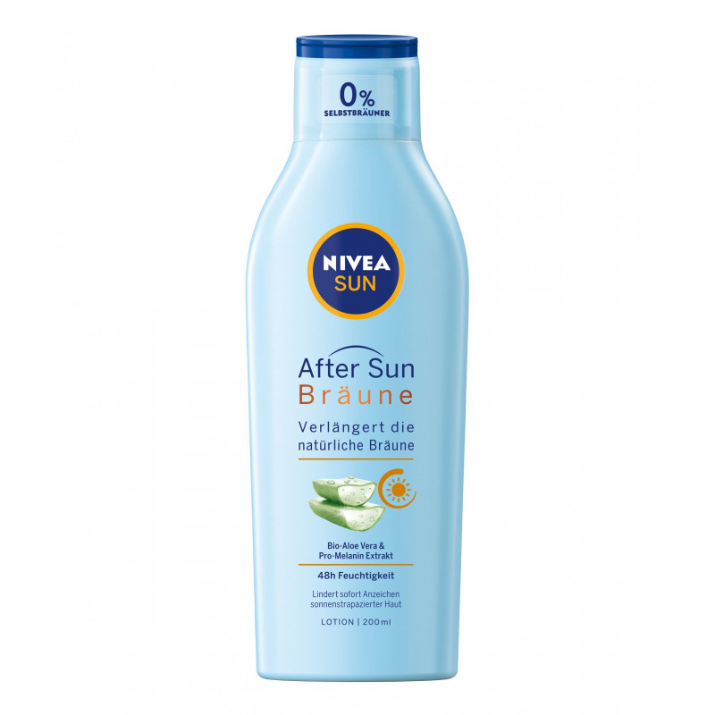 Nivea Sun Protect & Bronze Loțiune după soare, Volum 200 ml