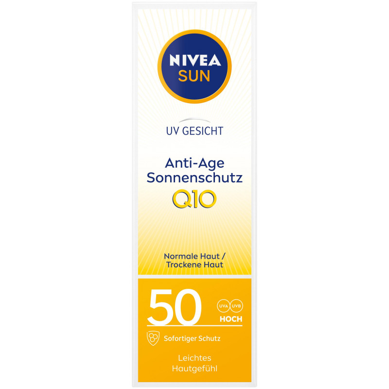 Nivea Sun Cremă facială anti-pigmentare SPF 50+ Volum 50 ml