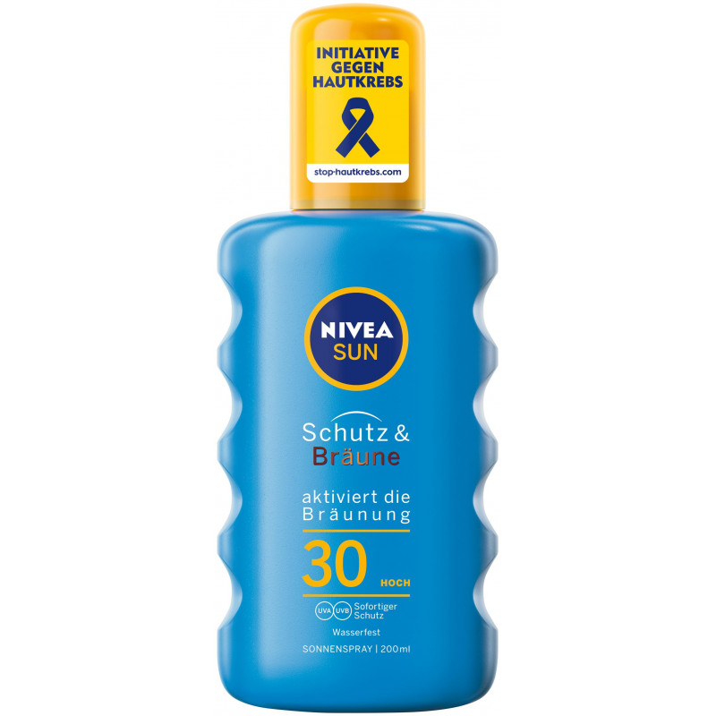Nivea Sun Protect & Bronze Spray SPF30, Volum 200 ml