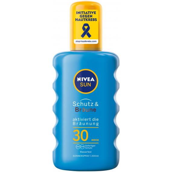 Nivea Sun Protect & Bronze Spray SPF30 - Image 1