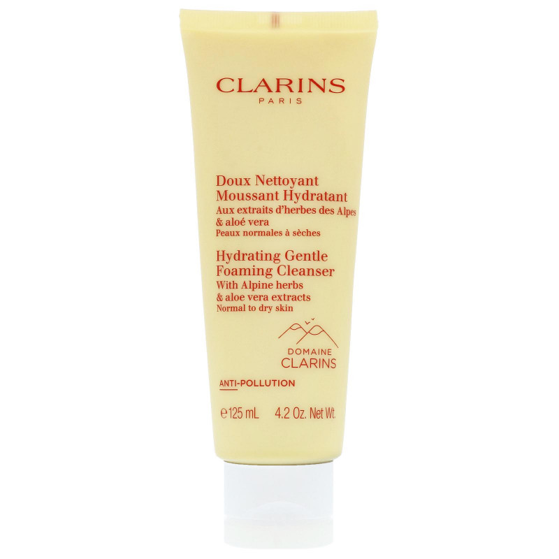 Clarins Hydrating Gentle Spaming Cleanser cu ierburi alpine normală pân - Image 1