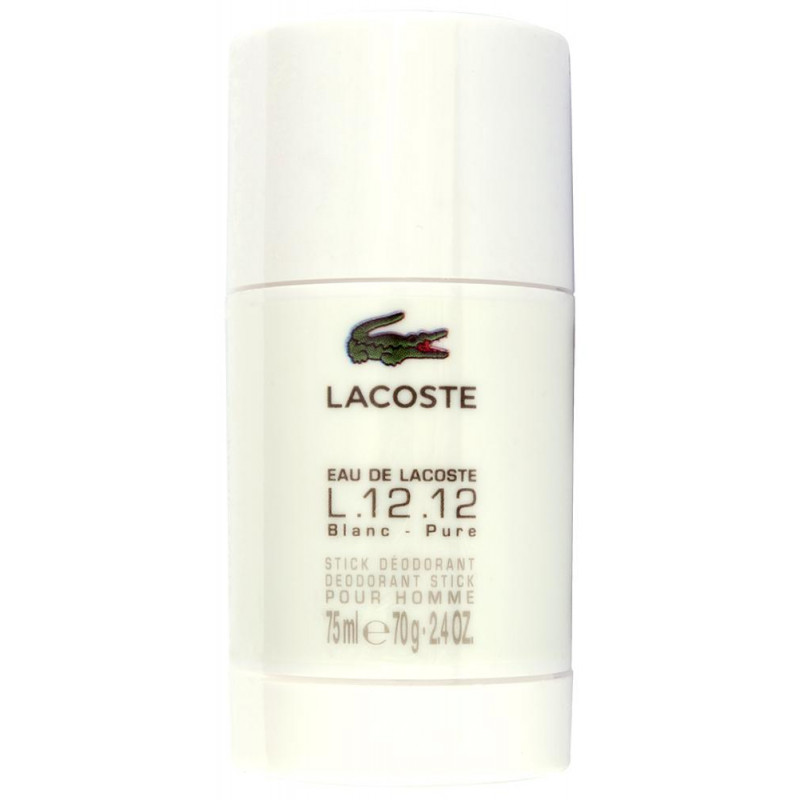 Lacoste Eau De Blanc Deodorant stick, Volum 75 ml
