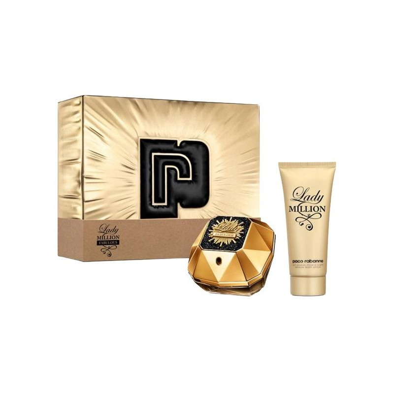 Set cadou Paco Rabanne Lady Million Fabulous pentru femei - Image 1