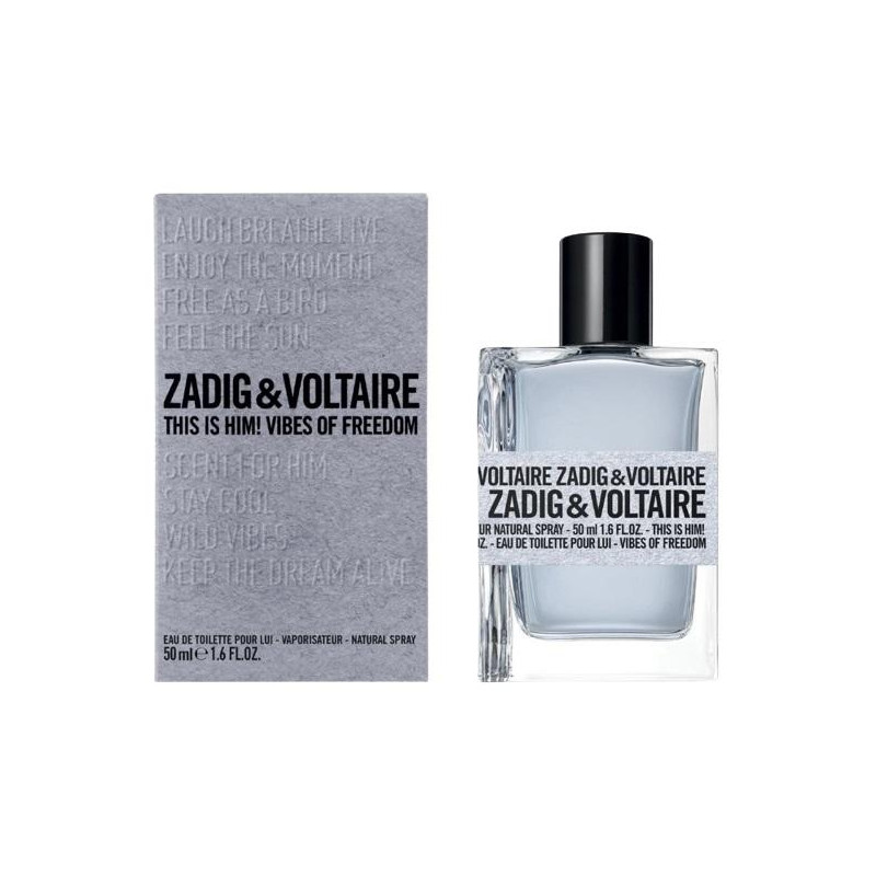 Zadig & Voltaire This is Him Vibes of Freedom EDT - Image 1