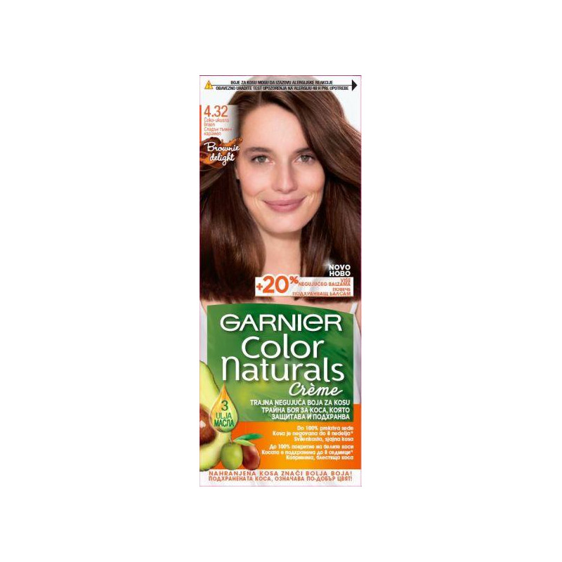 VOPSEA DE PĂR GARNIER COLOR NATURALS Volum 7.1 Blond cenușiu