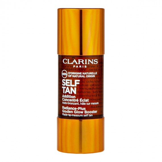 Clarins Self Tan Radiance-Plus Golden Glow Booster Autobronzant de față fără ambalaj