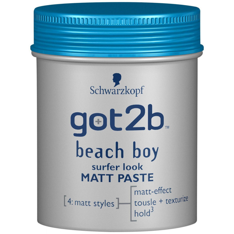 Got2b Beach Boy Surfer Look Matt Paste Pastă mating, Volum 100 ml