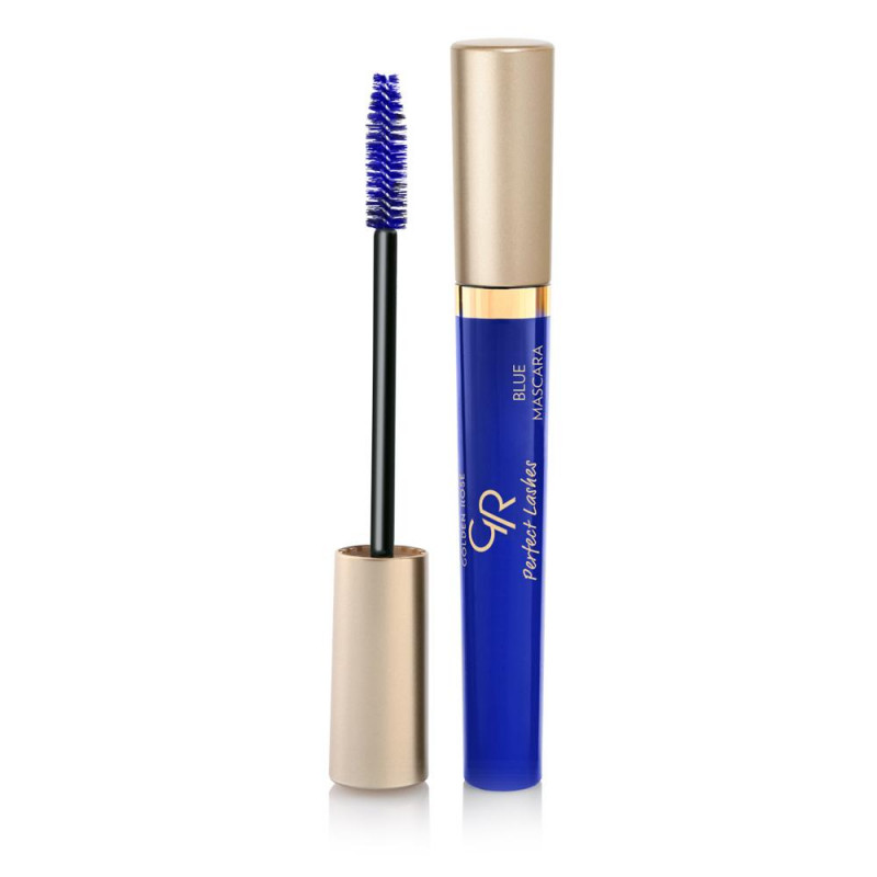 Golden Rose Perfect Lashes Mascara pentru gene extinse și voluminoase Volum Albastru