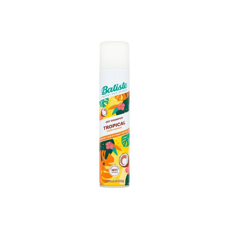 Batiste Dry Shampoo Șampon uscat tropical cu aromă tropicală - Image 1