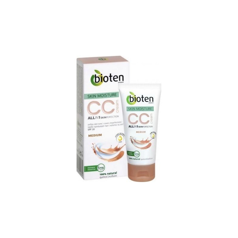 Bioten CC Cream SPF 20 Cremă CC hidratantă pentru față - Image 1