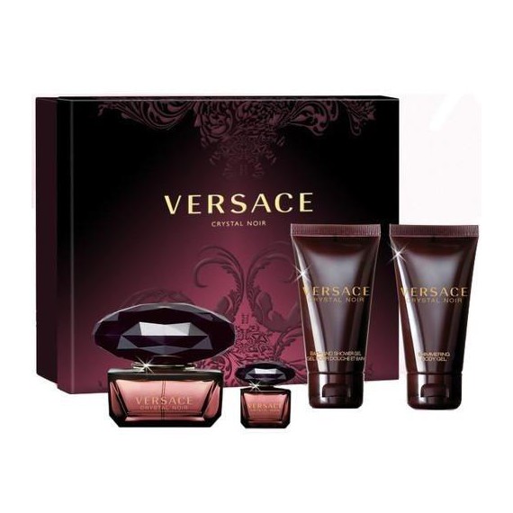 Set cadou Versace Crystal Noir pentru femei