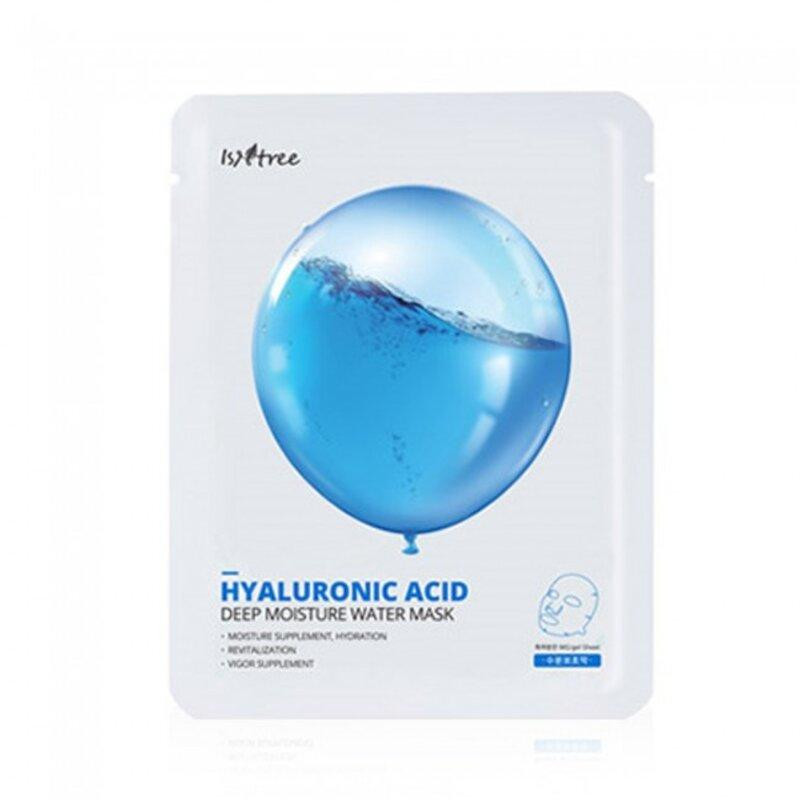 Isntree Hyaluronic Acid Deep Moisture Water Mask Mască de față hidratantă cu acid hialuronic Volum 25 g