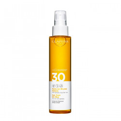 Clarins Sun Care Oil Mist SPF 30 Ulei-spray de protecție solară pentru corp și păr fără ambalaj - Image 1