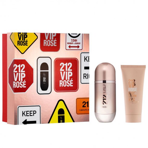 Set cadou Carolina Herrera 212 Vip Rose pentru femei