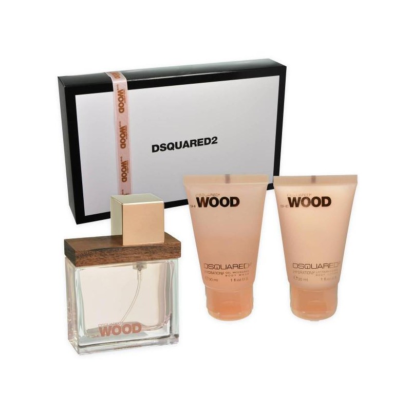 Set cadou Dsquared She Wood pentru femei