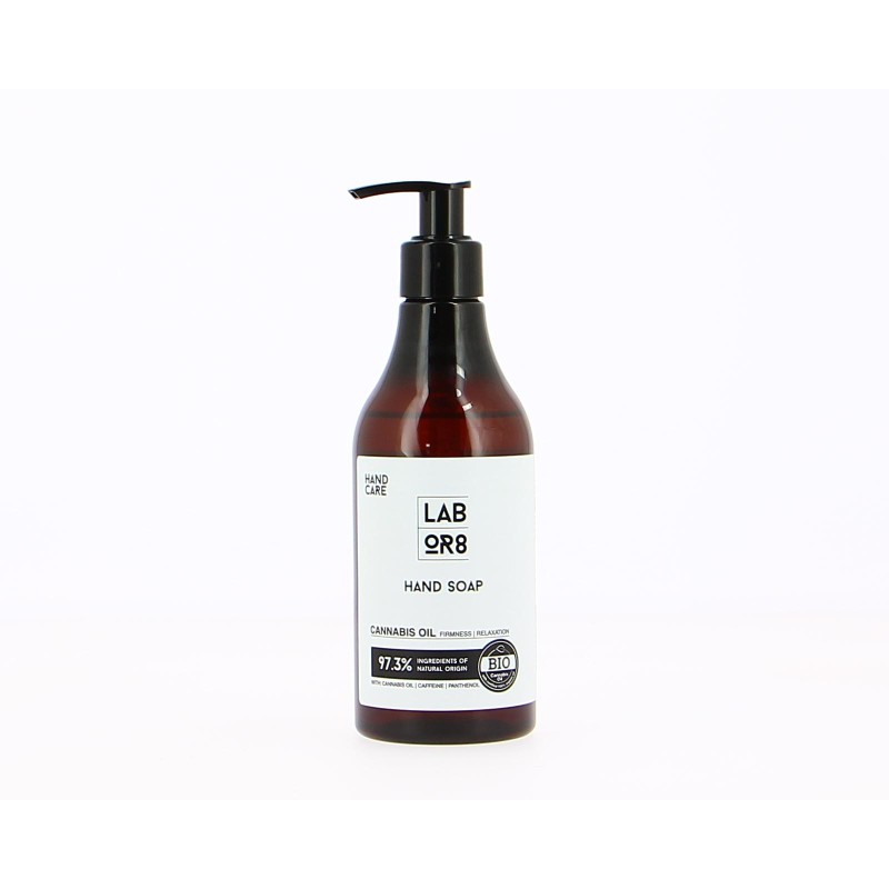 Labor8 Hemp hand soap Săpun de mâini cu ulei de cânepă Volum 270 ml