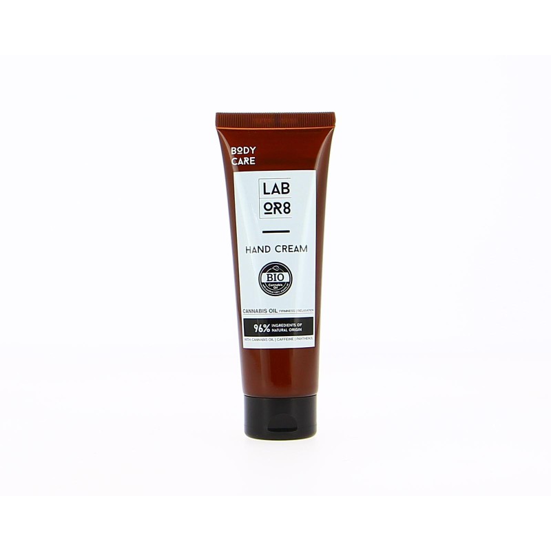 Labor8 Hemp hand cream Crema de maini cu ulei de canepa Volum 75 ml