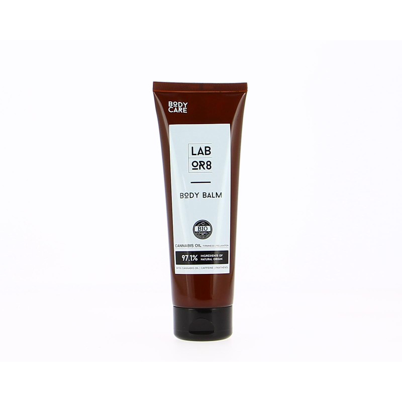 Labor8 Hemp body balm Balsam de corp cu ulei de cânepă Volum 380 ml