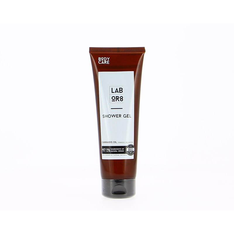 Labor8 Hemp shower gel Gel de dus cu ulei de canepa Volum 380 ml