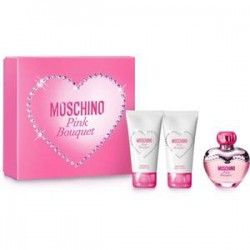 Set cadou pentru femei Moschino Pink Bouquet
