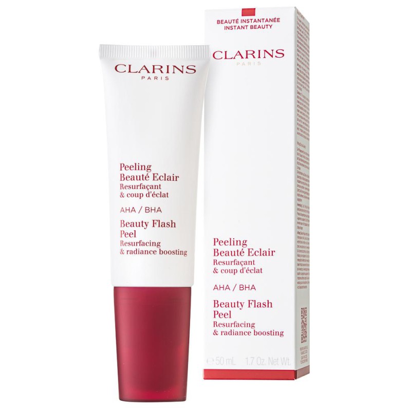 Clarins Beauty Flash Peel Un peeling facial netezitor pentru netezire și hrănire instantanee