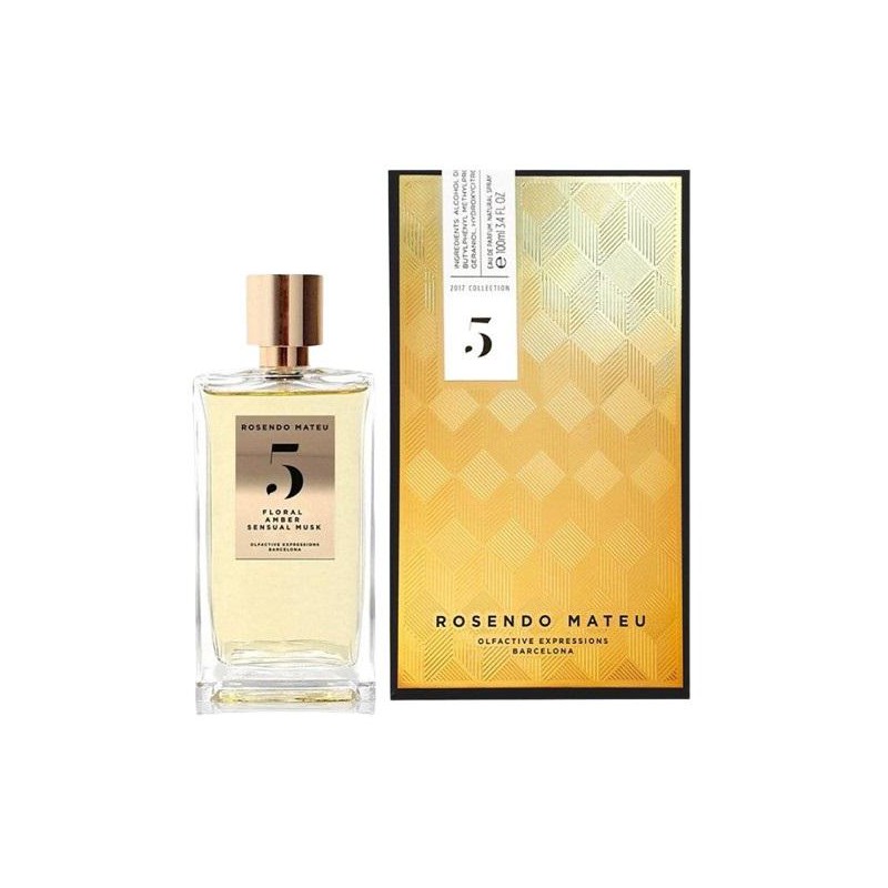 Rosendo Mateu Olfactive Expressions Rosendo Mateu 5 Floral, Amber, Sensual Musk Apa de parfum unisex EDP