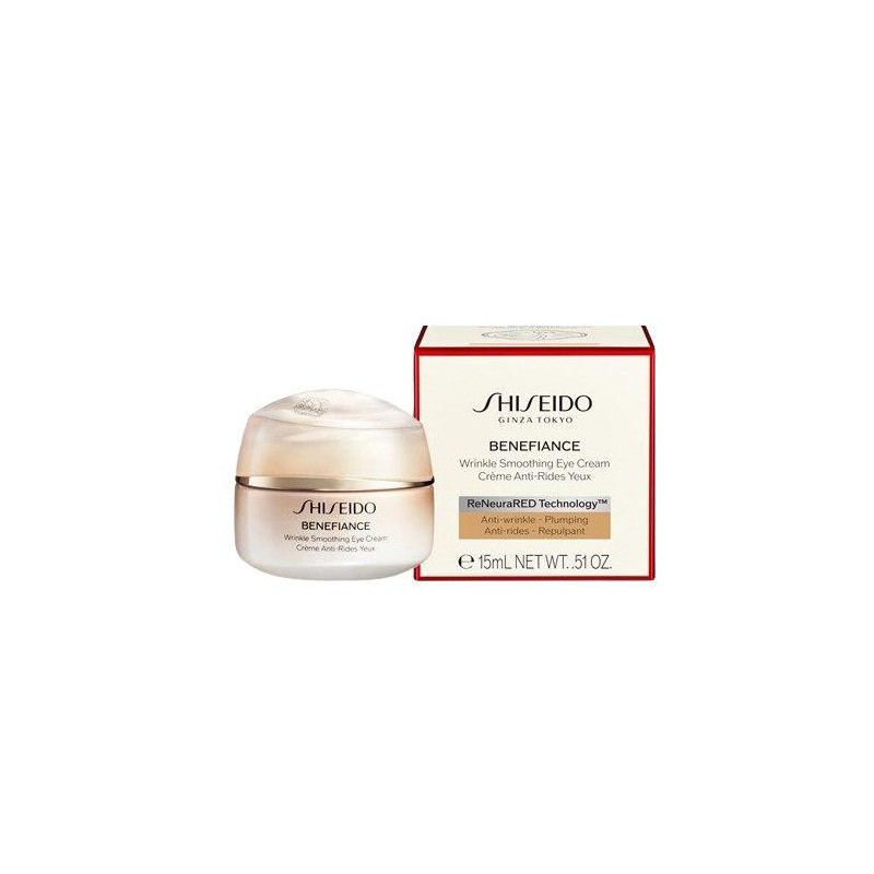 Shiseido Benefiance Wrinkle Smoothing Eye Cream cremă antirid pentru ochi hrănitoare și netezitoare