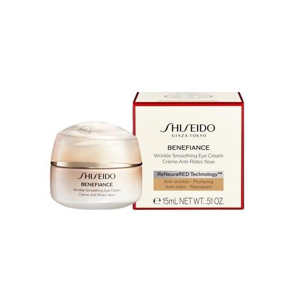 Shiseido Benefiance Wrinkle Smoothing Eye Cream cremă antirid pentru ochi hrănitoare și netezitoare