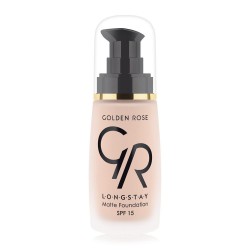 Golden Rose Longstay Matte SPF 15 Fond de ten de lungă durată cu efect de mată