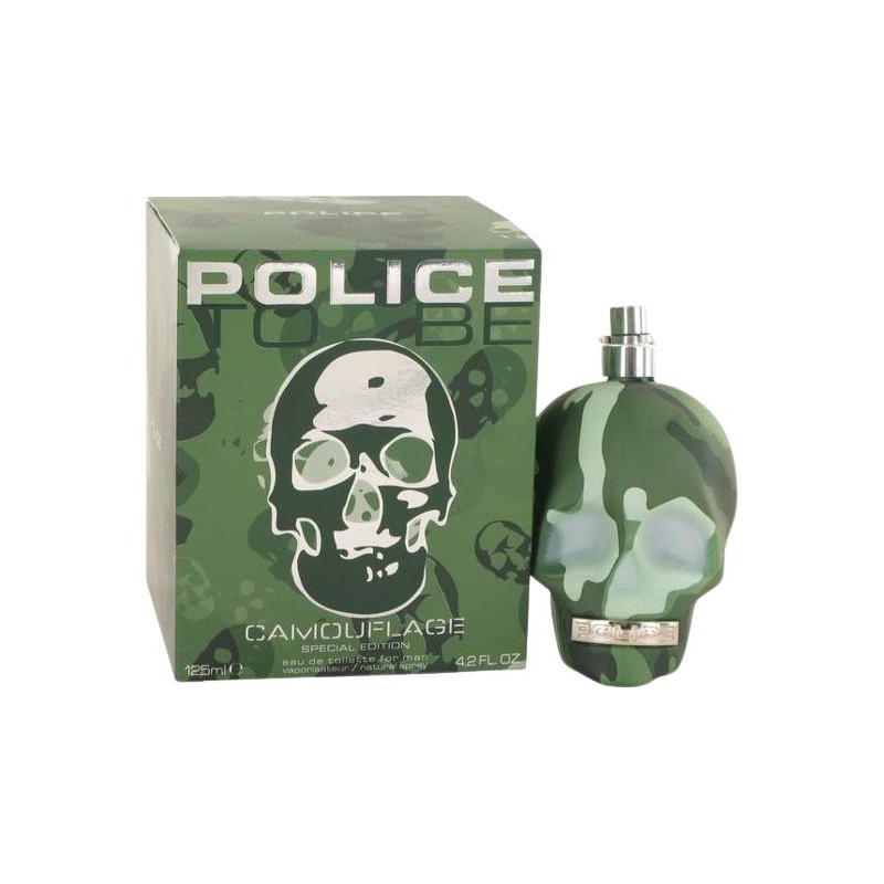 Police To Be Camouflage Apa de toaleta pentru barbati EDT Volum 125 ml
