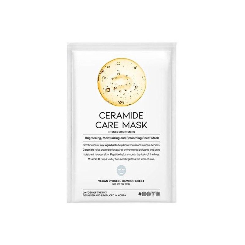 OOTD Ceramide Care Mask Mască de față revitalizantă cu ceramide, Volum 25 g