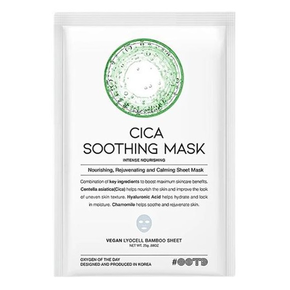 OOTD Cica Soothing Mask Mască de centella liniștitoare