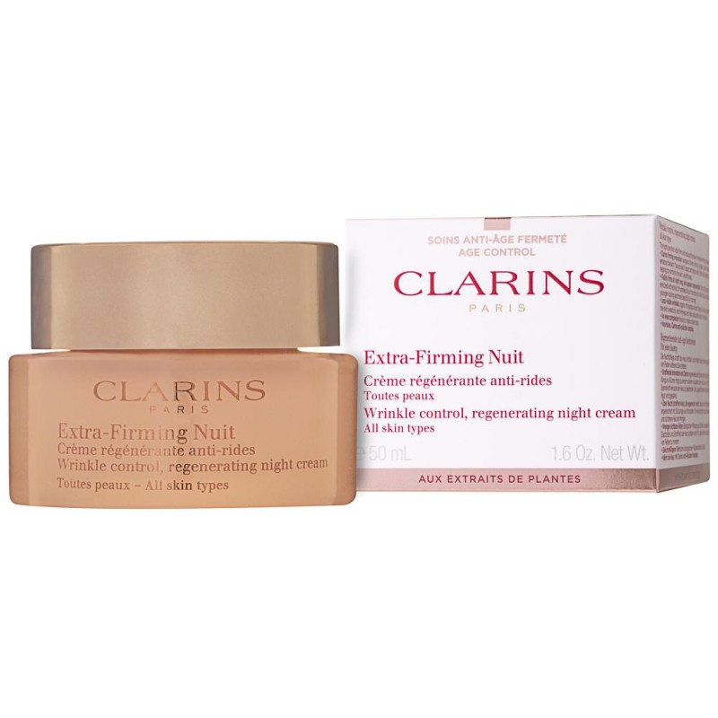 Clarins Extra Firming Nuit Cremă de față cu fermitate de noapte antirid pentru toate tipurile de piele