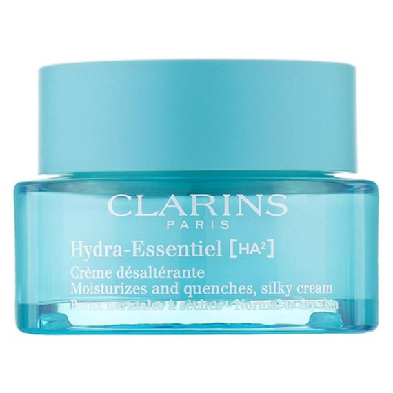 Clarins Hydra Essentiel [HA²] Silky Day Cream Cremă de față hidratantă și fermă cu Calendula cu Acid Hialuronic